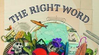 THE RIGHT WORD  Roget and His Thesaurus Book Trailer