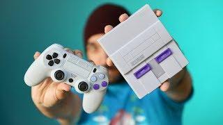 Tried an SNES mini with PS4 Controller!