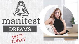 Manifest Your Dream Life While You Sleep / Subliminal Hypnosis / White Noise