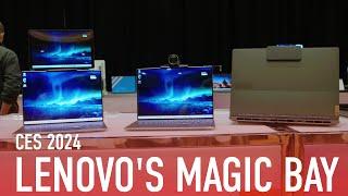 CES 2024 Hands On: Lenovo's Magic Bay Is Back—And it Looks (and Smells) Nice!