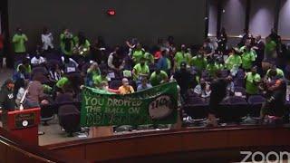 'Stop Cop City' disrupts Atlanta City Council meeting | FOX 5 News