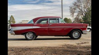 1957 Chevrolet Bel-Air Sport Sedan Walk-around Video