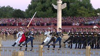 GLOBALink | Flag-raising ceremony at Tian'anmen Square in Beijing on National Day