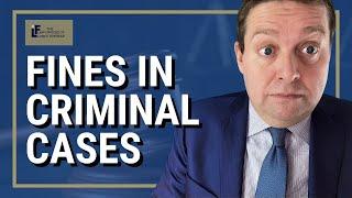 How Much Are Fines In Criminal Cases? | Washington State Attorney