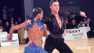 Andrey Gusev - Vera Bondareva RUS | Cha Cha Cha | 1/8 WDSF World Latin Championship - AOC 2017