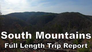 South Mountains State Park - Jacob Branch & Sawtooth - North Carolina | 3-day Backpacking Report