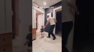 Father Steers Energetic Toddler Away Before Reaching Mom -  1646442