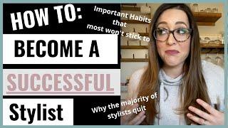 HOW TO BECOME A SUCCESSFUL HAIRSTYLIST...AVOID dangerous pitfalls and stay on track!