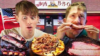 Two Brits try Southern BBQ for the first time!