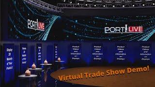 PortLIVE - Virtual Trade Show Demo