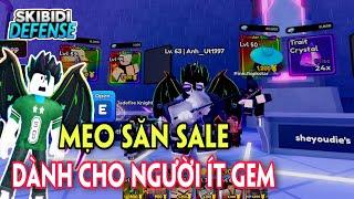 ANIME DEFENDERS - CHỈ VỚI 200K GEM MÌNH SĂN SALE KIẾM ĐƯỢC THÊM 250K GEM TRONG 1 NGÀY