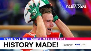 HISTORY MADE FOR PORTUGAL  | Men's Madison Final - Gold | #Paris2024 #Olympics