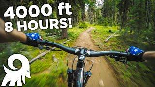 I Found My Limit! // BRUTAL Ride on Big Casino Loop // Stanley, Idaho