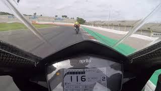 Valencia Circuit with First on Track and MPS organization, Aprilia rsv4, October 2021