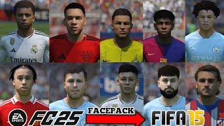 FIFA 15 PC FACEPACK CONVERSION FROM EA FC 25 ALL-IN-ONE UPDATED V1