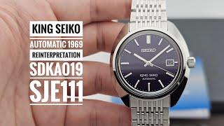 King Seiko Automatic 1969 Re-Interpretation SDKA019 SJE111