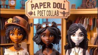 #paperdolls4poet -retro vibes and flowers #crackthevaultcollab