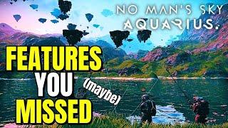 5 OVERLOOKED FEATURES You Probably Missed From The No Mans Sky Aquarius Update 2024!