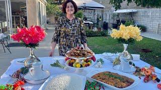 Kofta Challow & Halva Swanak کوفته چلو الوبخارا، حلواسوانک