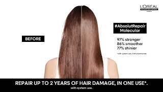 L'Oreal Pro Absolut Repair Molecular: Repair Up To 2 Years of Damage, In One Use (FULL).