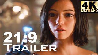 [21:9] ALITA BATTLE ANGEL Ultrawide 4K Trailer 2 | UltrawideVideos