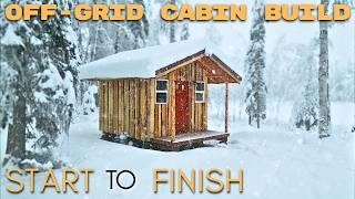 A Cabin Anyone Could Build | Start To Furnished | Alaska Off-Grid