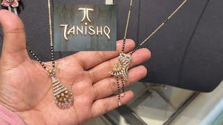 Omg Tanishq First Time Lightweight Diamond Long Mangalsutra Design with Price and Weight