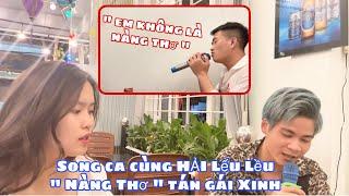 "Nàng Thơ" Vũ Quốc Hải Song Ca Cùng Mạnh Mib Tán Em Gái Xinh Trong Quán Nhậu | Cover