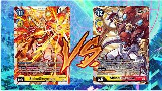 Shinegreymon BT17 VS Shinegreymon BT12 (Digimon TCG)