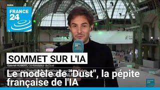 Sommet sur l'IA à Paris : le modèle de "Dust", la pépite française de l'IA • FRANCE 24