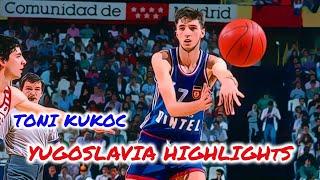 Toni Kukoc: Ultimate Yugoslavia National Team Highlights (1987-1991)