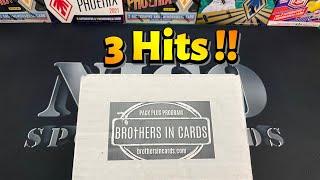 Brothers in Cards GOLD Football Box - December 2022. PLUS a sick dual auto!