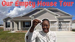 EMPTY HOUSE TOUR & CLOSING DAY MARCH 2022 | PORT ST LUCIE | NEW CONSTRUCTION HOME | NEW BUILD