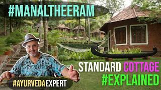 Standard Cottage Explained!! Room Tour at Manaltheeram Ayurveda Retreat