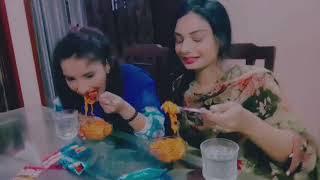 kiranVsUrooj‍️‍ #noodles_challenge #bffs ‍️‍‍