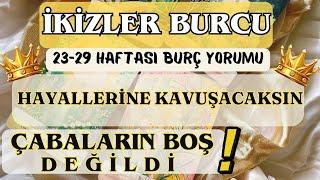 İKİZLER BURCU HAYALLERİNE KAVUŞACAKSIN ÇABALARIN BOŞ DEĞİLDİ️