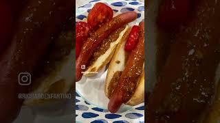 The Fat Chef show you how they make chili dogs. Full recipe go to www.fatchefrestaurantguide.com