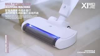 household wireless hand-held washing mopping machine electric wet dry vacuum cleaner