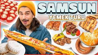 Samsun'da Ne Yenir Ne İçilir? Samsun Yemek Turu [2024] (Çakallı Menemen, Atom, Bafra Pidesi)