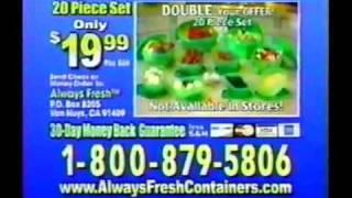 New   Always Fresh Containers   As Seen On TV Portal