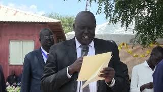 H.E Lt. Gen. Rin Tueny Mabor Address at Dr. John Garang Memorial University in Bor, Jonglei State.