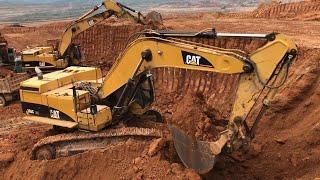 Wheel Loaders, Heavy Transports, Excavators And Construction Sites - Heavy Machinery Movie