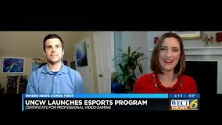 Dr. Ray Pastore's Interview with WECT on UNCW's new Esports Certificate Program