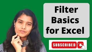 Learn How to Use 'BASIC FILTER' in Excel