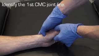 Injection Technique for Osteoarthritis of the 1st CMC Joint