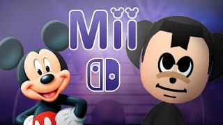 How To Make Mickey Mouse | Nintendo Switch Mii #28