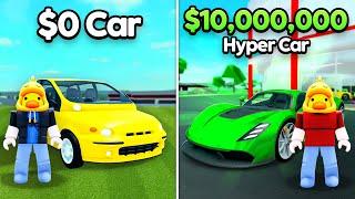 Broke to RICH in Car Dealership Tycoon! (Roblox)