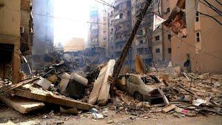 Destruction in Beirut's southern suburbs | AFP