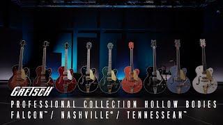 New for 2024 Professional Collection Hollow Bodies: Falcon, Nashville, Tennessean | Gretsch Guitars