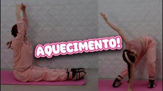 AQUECIMENTO PARA FAZER ANTES DE ALONGAR! - DESAFIO 30 DIAS #2 | Lu Corti